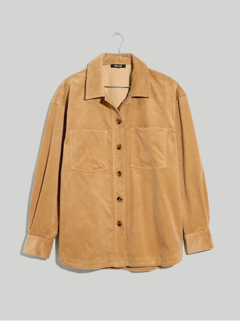 Madewell Corduroy Kentwood Oversized Shirt-Jacket